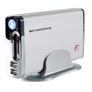 FANTEC DB 351UC 3,5 IDE (PATA)  Festplatten Gehäuse USB 2.0 Card