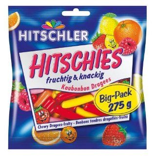 Hitschies Kaubonbon  Dragees, 4er Pack (4 x 275 g Beutel) 