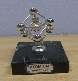 Vintage Souvenir Building Atomium Brussels #BQ