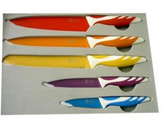 Schweizer Messer 5 Tlg. Küchenmesser Design Messerset