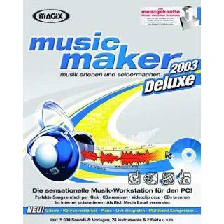 MAGIX Music Maker 2003 deluxe Software