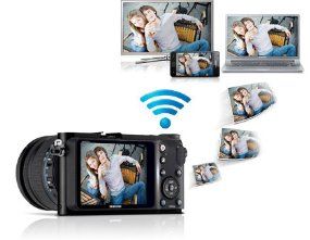 Samsung NX210 Kompakte Systemkamera 3 Zoll inkl. Kamera