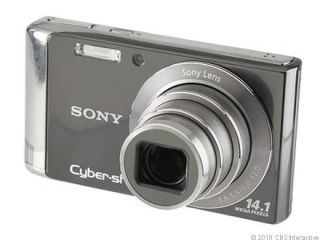 Sony Cyber Shot DSC W370 14.1 MP Digitalkamera   Silber
