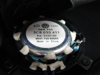 VW Passat CC Lautsprecherabdeckung Lautsprecher Monsoon Hochtöner