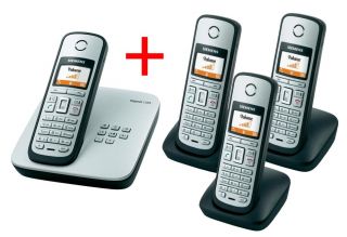 Siemens Gigaset C385 Schnurlos Analog Telefon mit Anrufbeantworter