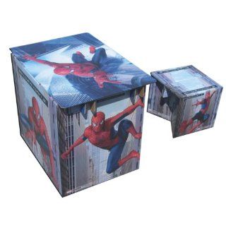 CorteToys 301 Spiderman Kinder Schreibtisch mit Hocker aus