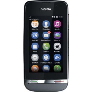 Nokia Asha 311 Smartphone 3 Zoll dunkelgrau Elektronik