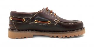 Echt Leder Classic Herren Schuhe Boots Schuh Bootsschuhe Mokassins