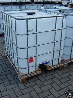 IBC Regenwasser Wassertank Oel Tonne Tank Container