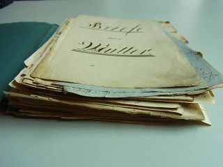 Konvolut Briefe (374 S.) von 1867 bis 1871 aus Reichmannshausen