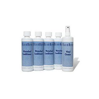 4x250 ml Wasserbett Konditionierer/Conditioner + 1 Reiniger AguaNova