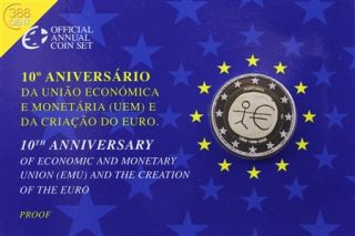 Euro Portugal 2009 PP 10 Jahre WWU / EMU Auflg. 15000