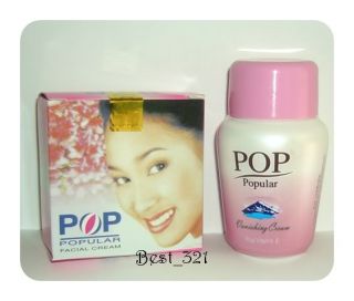 Pop Popular Facial Cream + Pop Popular Vanishing Cream Plus Vitamin E