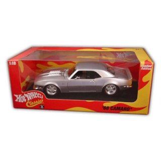 Hot Wheels Classic   Limited Edition 118   1968 Chevy Camaro   silver