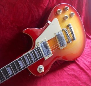 Sondermodell by HK E Gitarre SLPP 380 Flamed Maple Honey Sunburst Top