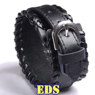 Z390 Schwarz Kreuz Schweißband Gothic Armband