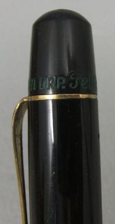 um 1937 PELIKAN Füllfederhalter / fountain pen, D.R.P., schwarz und