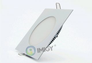 230V LED SMD Panel 18x18cm   dimmbar   warmweiß   Gehäuse weiß