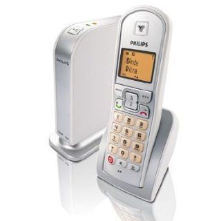 Philips VOIP 321 Dual Phone schnurloses Telefone mit 