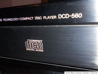 DENON DCD 560 CD PLAYER mit Fernbedinung Voll fuktionstüchtig