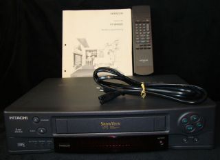 Hochwertig. VHS Videorekorder Hitachi VT M405E Bedienungsanleitung