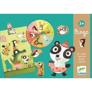 Bingo Tiere auf Reisen von Djeco für Kinder ab 3 Jahren 