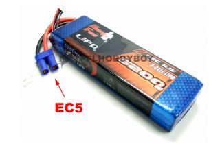 A0725 HobbyFans 5200mAh 11 1V 45C Max 85C LiPo Battery for RC Car and