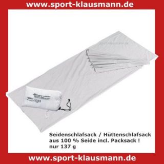 Royalbeach Seidenschlafsack / Hüttenschlafsack, nur 137 g