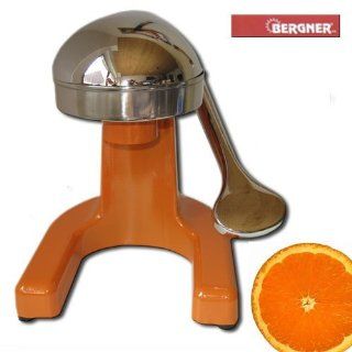 BERGNER Zitruspresse / Orangenpresse, orange Elektronik