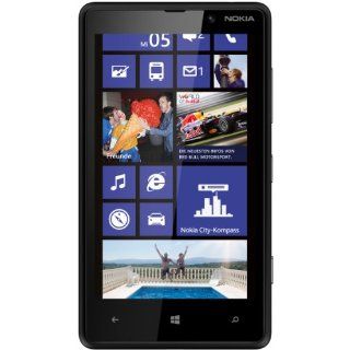 Nokia Lumia 820 Smartphone (10,9 cm (4,3 Zoll) ClearBlack OLED WVGA