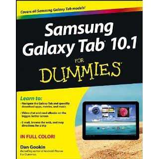 Samsung Galaxy Tab 10.1 For Dummies eBook Dan Gookin 