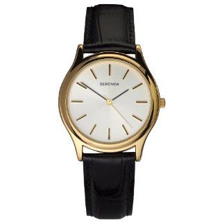 SEKONDA Herren Armbanduhr Analog Formgehäuse beige 3956.27