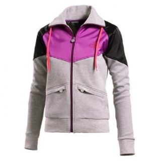 Hummel Sweatjacke Frauen, graumelange Bekleidung