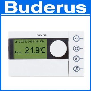 Buderus Raumcontroller RC 35 mit Außentemperaturfühler 