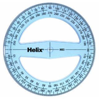 Helix H03040 Winkelmesser 10 cm 360 Grad Bürobedarf