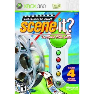 Pads / Buzzer 4 Stück für Scene it   Xbox 360 Games