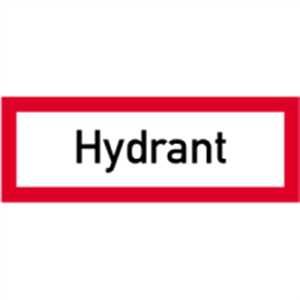 Schild Hinweisschild Hydrant Alu 10,5 x 29,7cm
