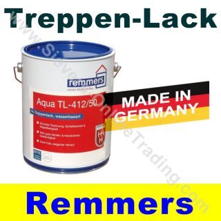 Remmers Aqua TL 412 Treppenlack Holzlack (GP 18,06 €/l)