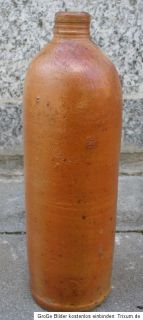 alte Tonflasche Keramikflasche Flasche als Blumenvase