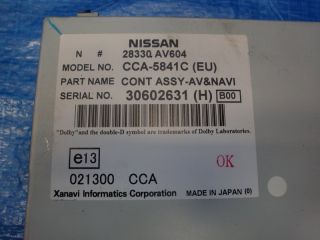 Navigation DVD für Nissan Primera 3 III P12 WP12 28330AV604 (416