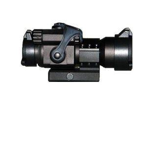 Rotpunktvisier 30mm mit L Shaped Mount Sport & Freizeit