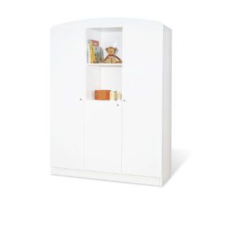 Pinolino 140090G   Kleiderschrank Jil groß, weiß Baby