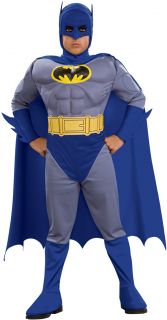 Kostüm Verkleidung Batman Muskelkörper Jungen Kinder 3   10 Jahre