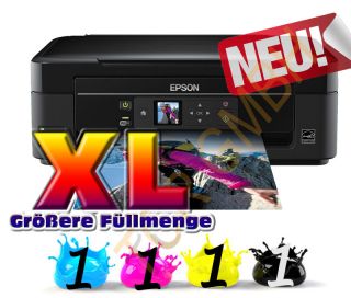 Epson Stylus SX435W Multifunktionsgerät inkl. 4 XL Tintenpatr