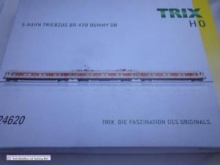 Trix 24620 S Bahn Triebzug BR 420 Dummy Unbespielt