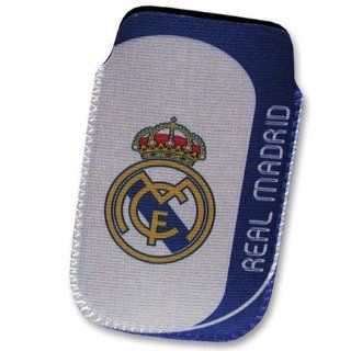 Real Madrid CF Tasche Cover Handy Mobile Handytasche schwarz Iphone 4