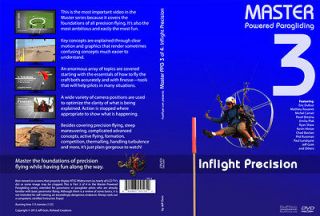 Paramotor Master Powered Paragliding DVD Inflight Precision NEW