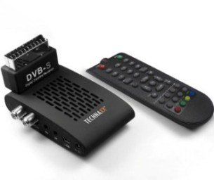 Technaxx Digital TX 07 mini SAT Scart Receiver (DVB S/MPEG2 kompatibel