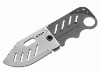 Boeker Plus Credit Card Knife Taschenmesser Einhandmesser Messer 440C
