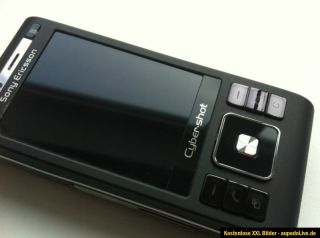 Sony Ericsson C905 Schwarz wie NEU , OHNE Simlock , 8.1 MPX + Garantie